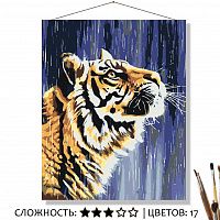 Тигр под дождём